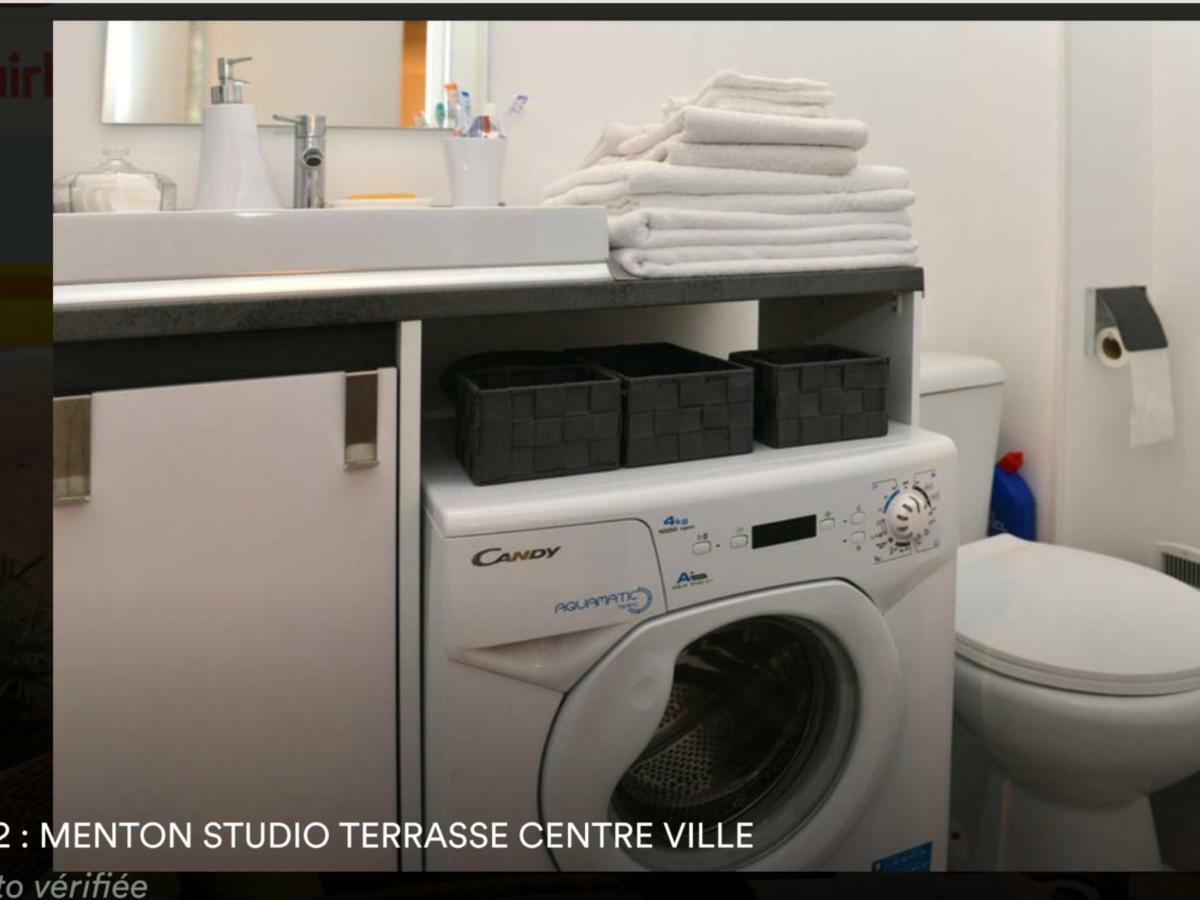 Appartement Cocon Centre Ville Menton Kültér fotó